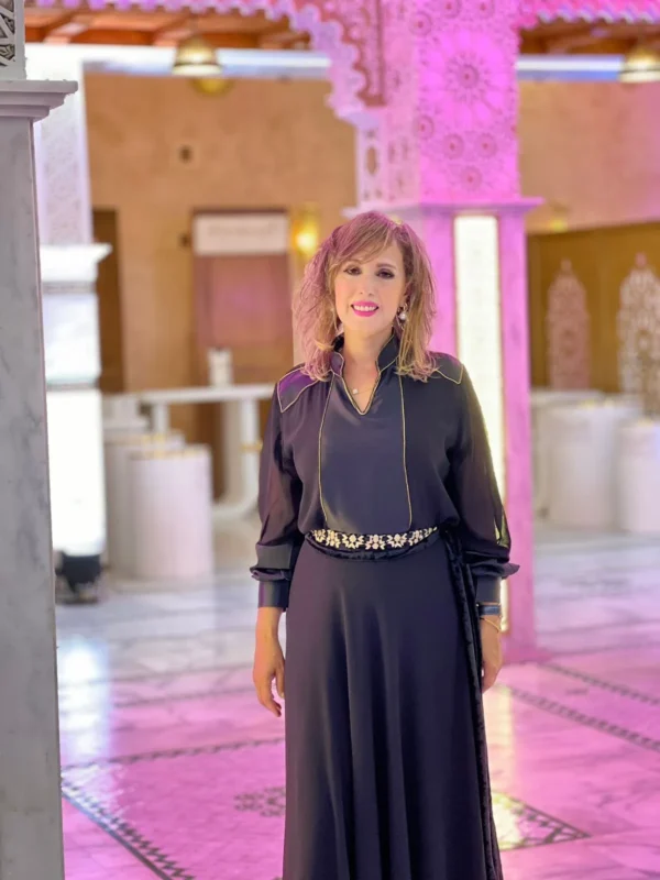 Robe en mousline de soie