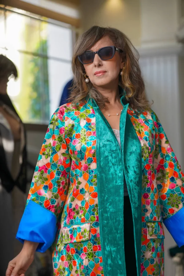 Veste blazer avec Jelij à en couleur